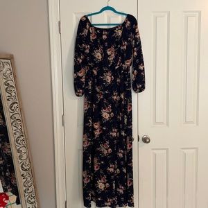Floral maxi